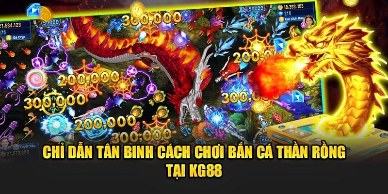 Chỉ dẫn tân binh cách chơi bắn cá Thần Rồng tại KG88