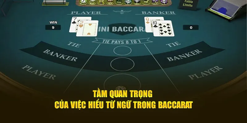 Tầm quan trọng của việc hiểu từ ngữ trong Baccarat